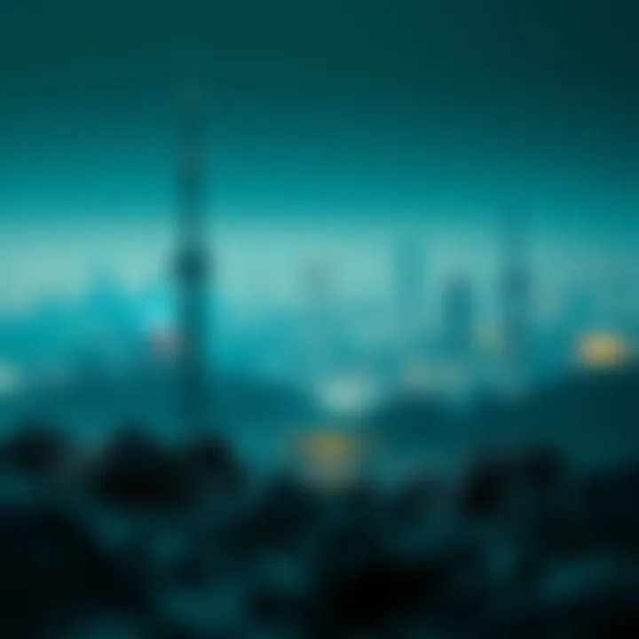 Visual representation of digital assets in the crypto landscape