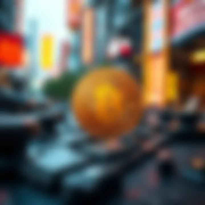 Illustration showcasing innovative NFT applications