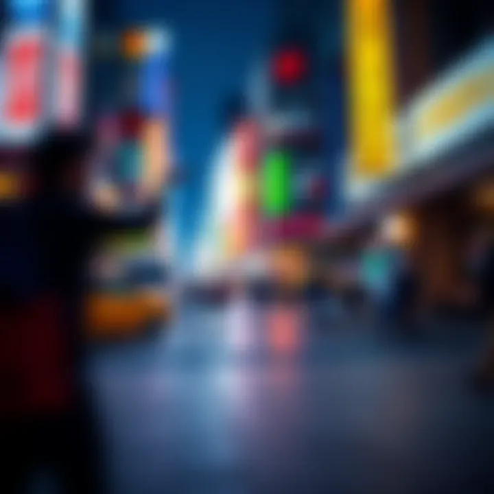 Visual representation of NFT market trends