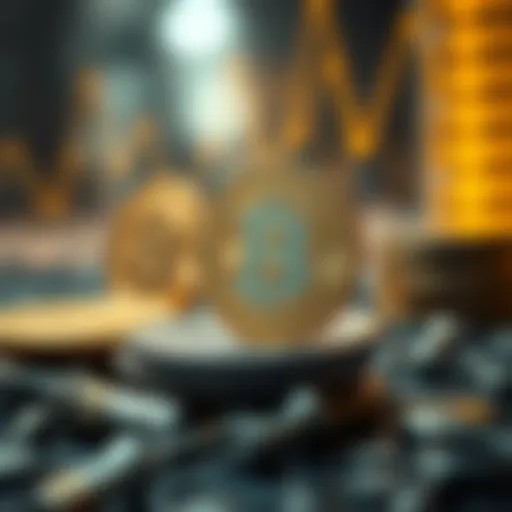 Symbolic representation of digital currency evolution