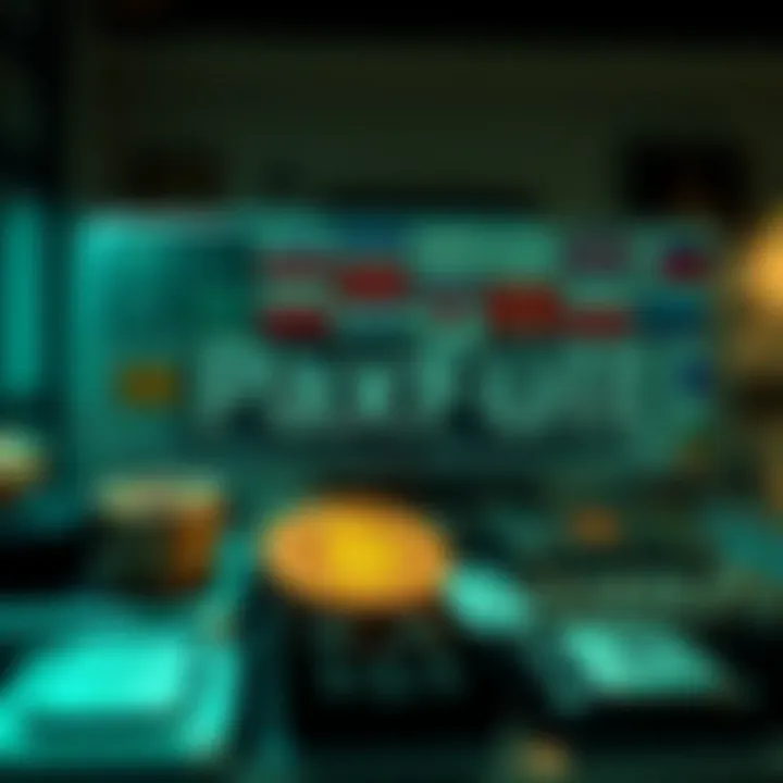 Visual representation of various payment methods available on Paxful