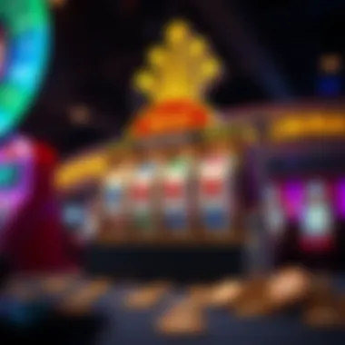 Illustration showing the mechanics of how progressive slots accumulate jackpots