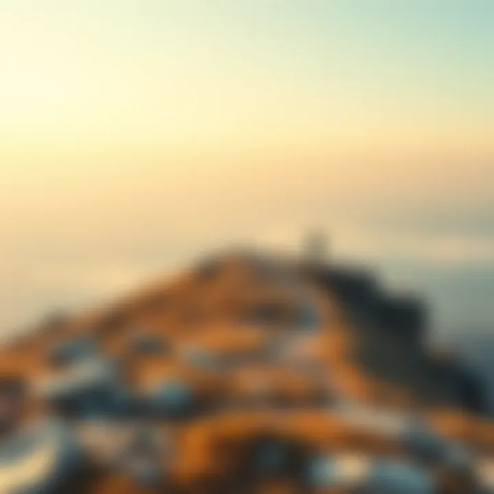 A serene landscape depicting self-actualization and personal growth