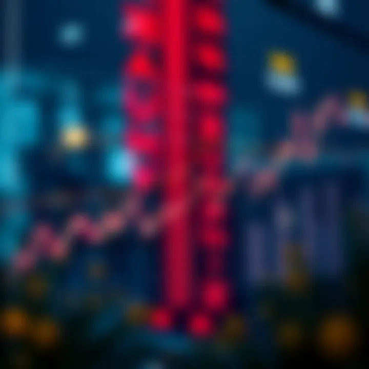 Graph showing PACW stock price trends over the past year