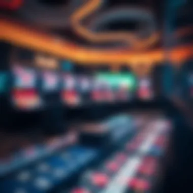 Blockchain technology representation in online casinos