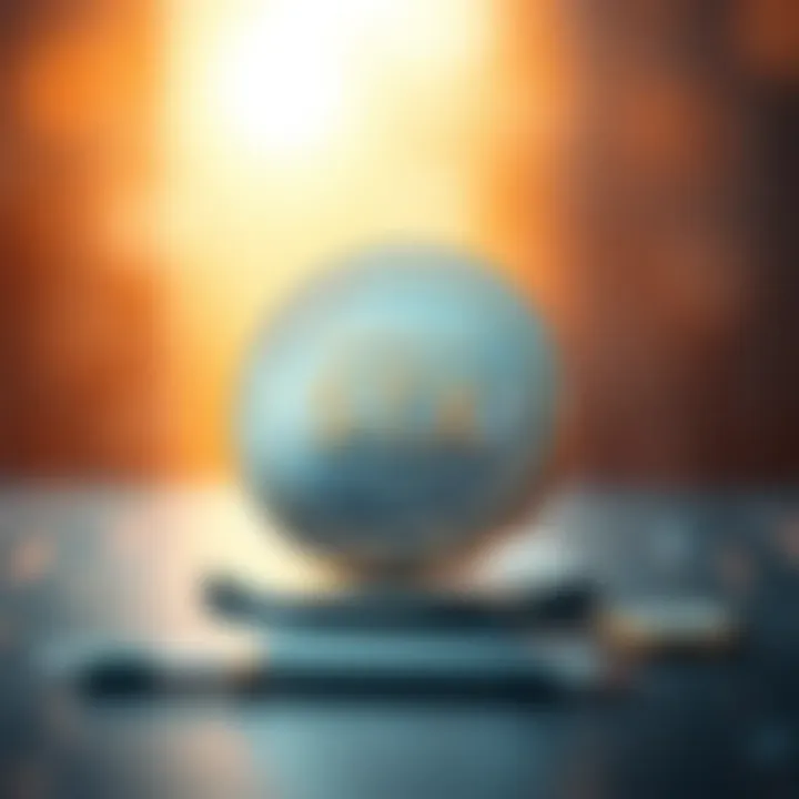 Illustration showing the integration of STX coin into the Web3.0 ecosystem