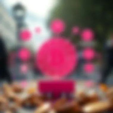 Graphical depiction of the rewards system within the Sweatcoin platform.