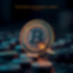 Conceptual representation of synthetic assets in cryptocurrency