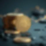 Conceptual representation of Tether USDT in the cryptocurrency ecosystem