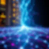 A conceptual representation of ThunderCore's blockchain network