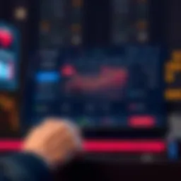 A graphical representation of TradeOgre's user interface showcasing various features.