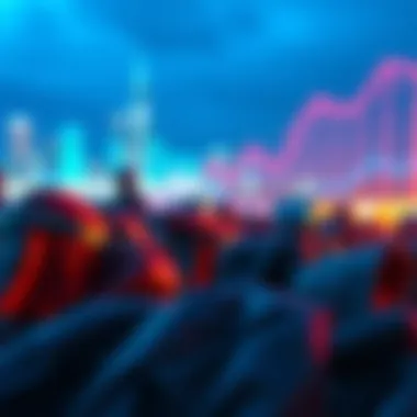 An analytical graphic depicting the future trends of meme-based cryptocurrencies.