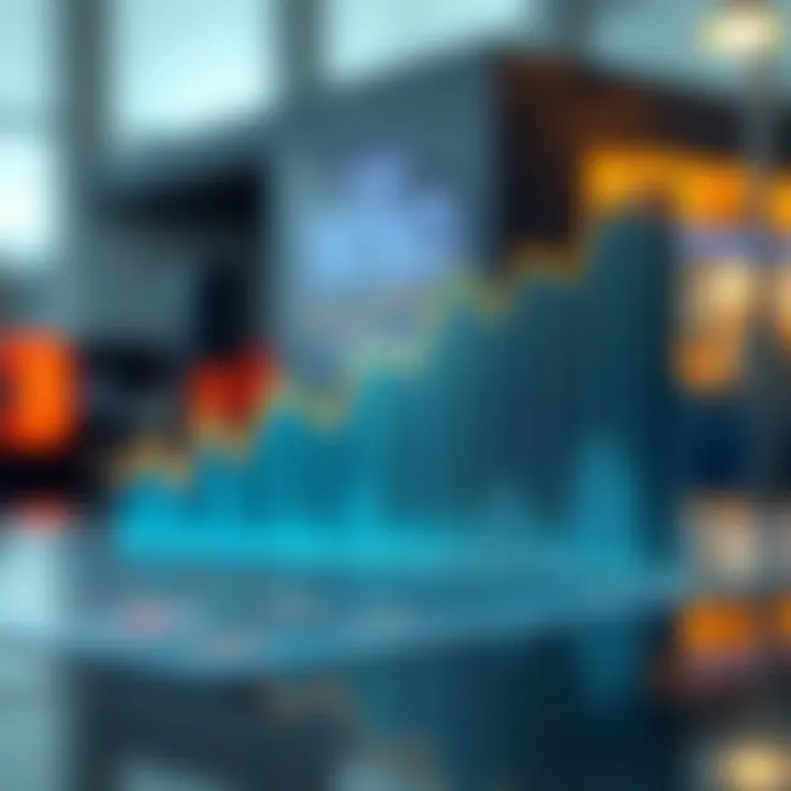 Graph illustrating user engagement metrics