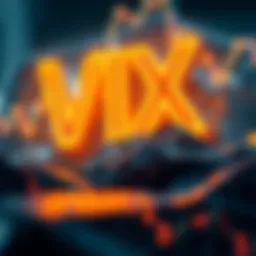 Conceptual representation of market volatility