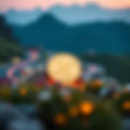 Conceptual illustration of Xcore Coin in a digital landscape.