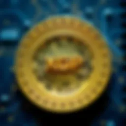 An intricate diagram showcasing the architecture of XGP coin