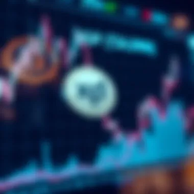 A graph illustrating market trends related to XGP coin