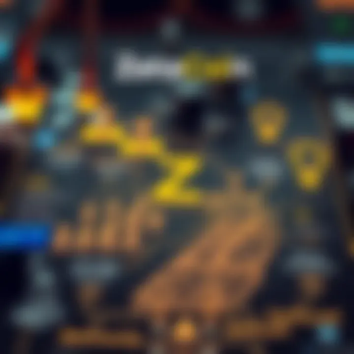 Infographic illustrating applications of ZetaCoin in various sectors